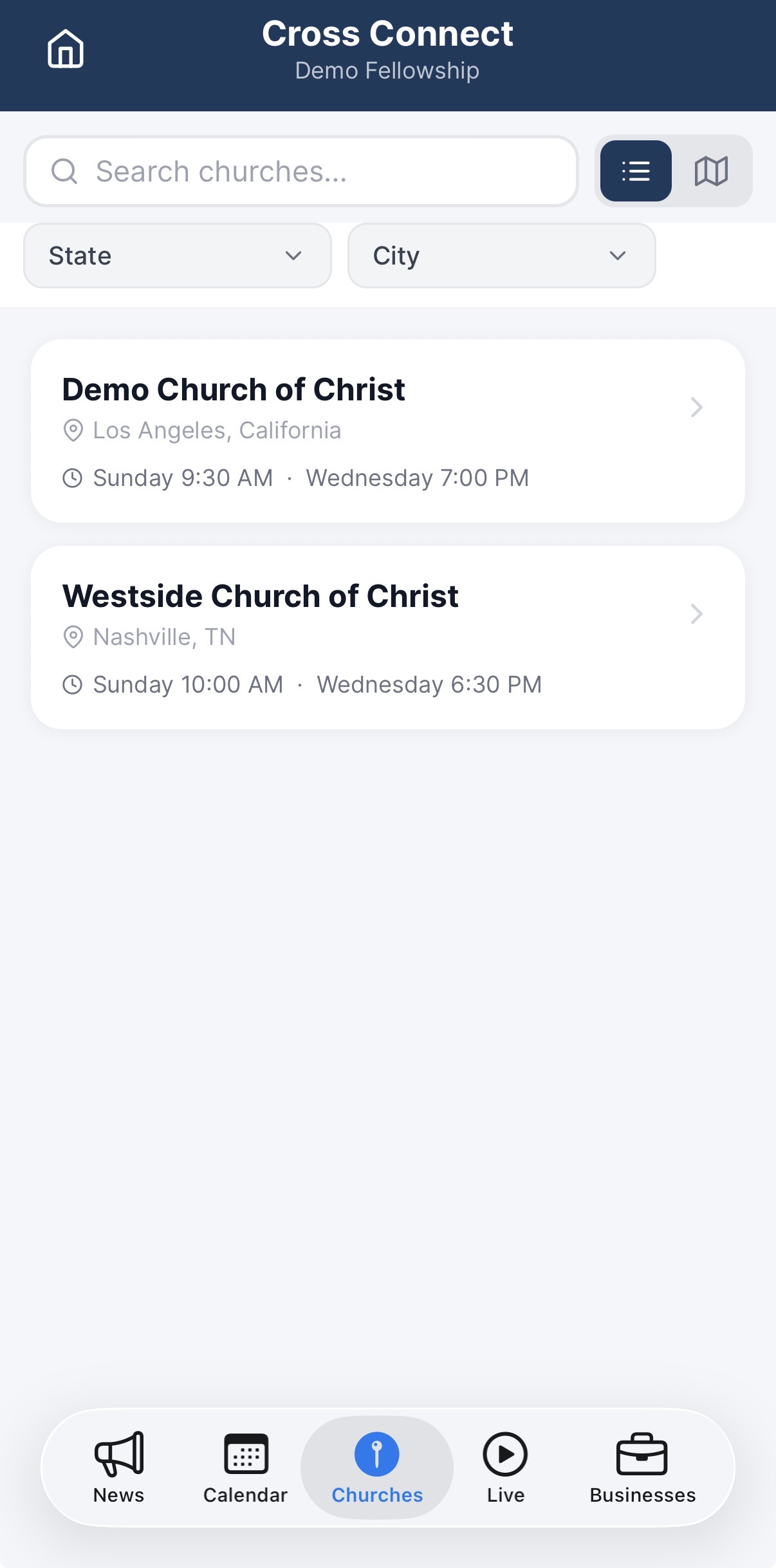 Church Directory