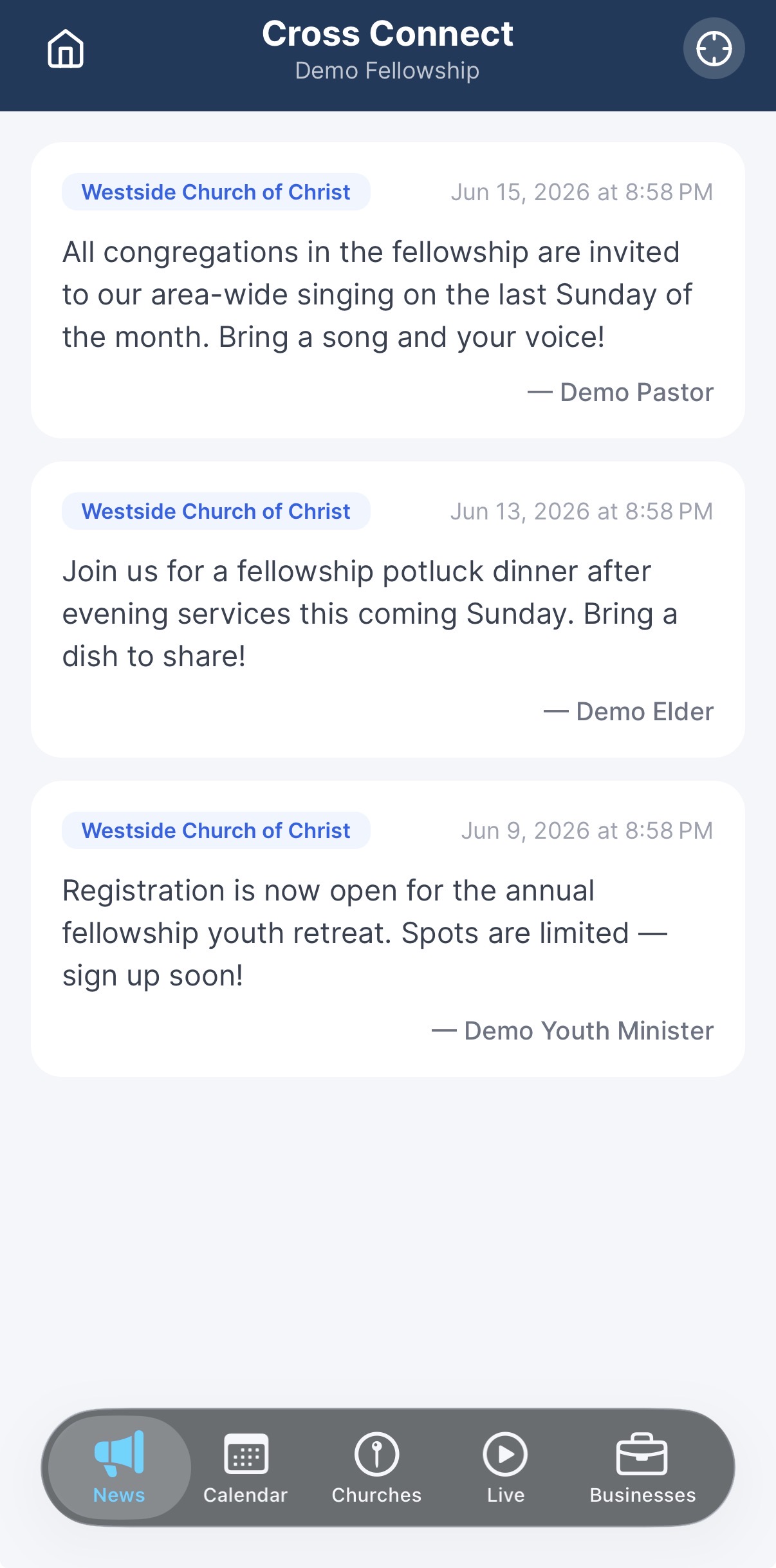 Fellowship News